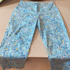 Vintage Lilly Pulitzer cropped pants